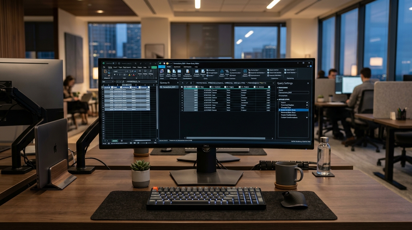 Excel Power Query Editor and Dynamic Array FILTER formulas pipeline